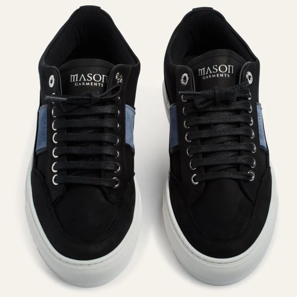 Mason Garments Tia 6B Sneaker Zwart/Blauw