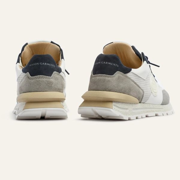 Mason Garments Trail Runner 13E Sneaker Navy/Wit/Grijs