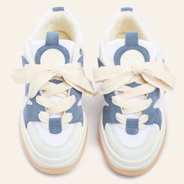 Mason Garments Venice 12S Sneaker Blauw/Wit