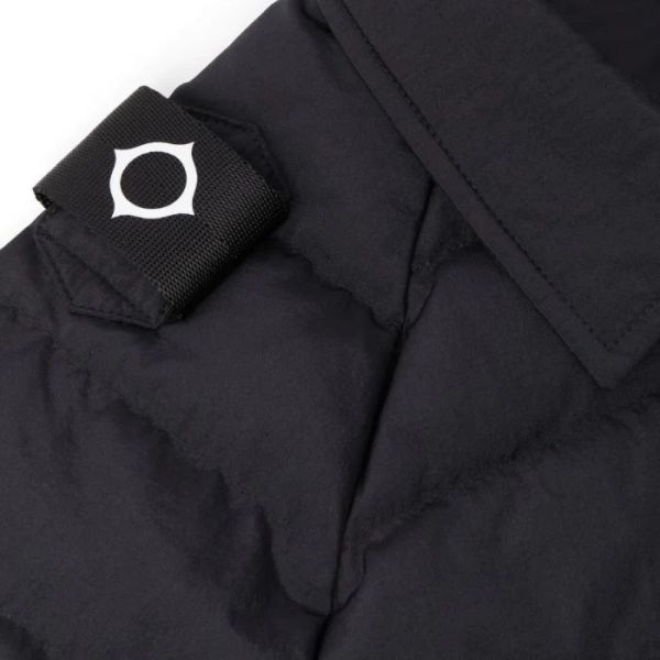 Ma.strum Down Overshirt Zwart