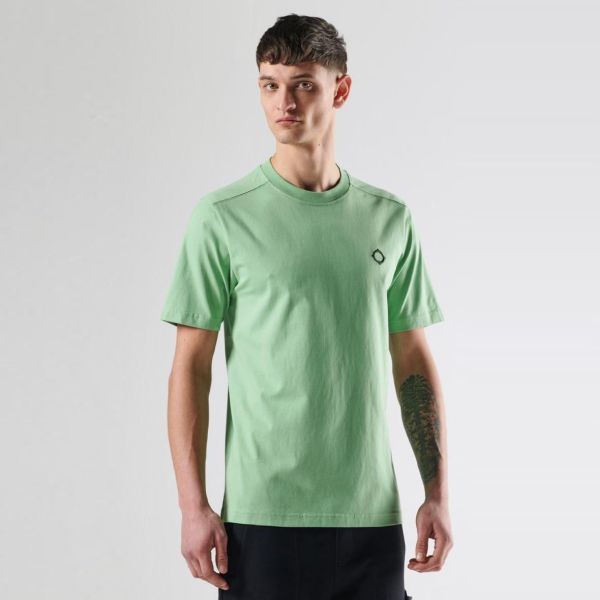Ma.strum Back Logo T-shirt Groen