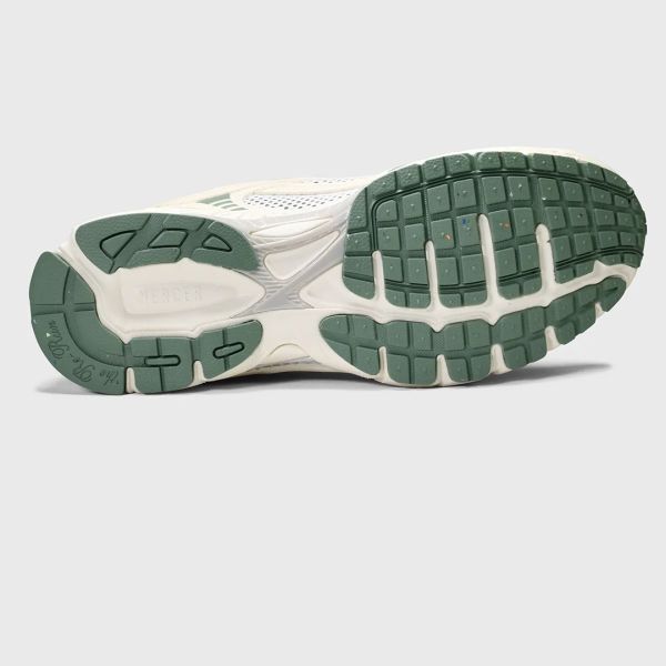 Mercer Amsterdam The Re-Run Cactus Sneaker Wit/Groen