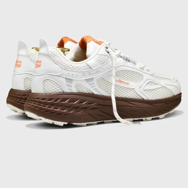 Mercer Amsterdam The Re-Run MAX Grape Sneaker Wit/Bruin