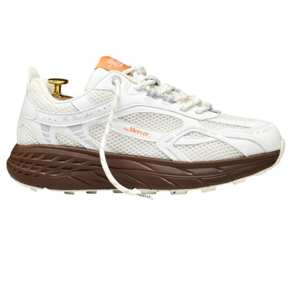 Mercer Amsterdam The Re-Run MAX Grape Sneaker Wit/Bruin