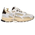 Mercer Amsterdam The Re-Run Vintage Sneaker Wit/Bruin