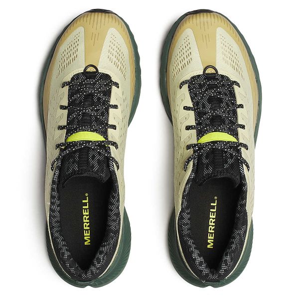 Merrell Agility Peak 5 Sneaker Beige/Groen