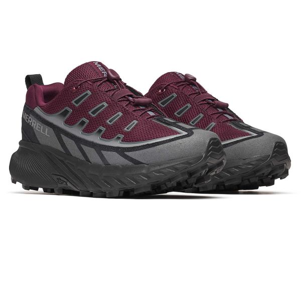 Merrell Agility Peak 5 Trek Sneaker Zwart/Paars