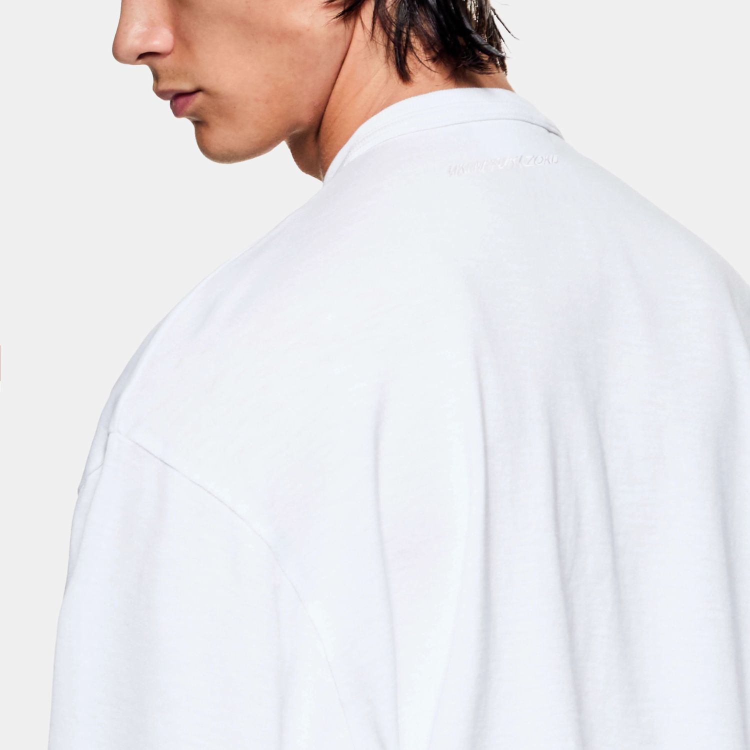 MKI Miyuki Zoku 220 GSM Slub T-shirt Wit