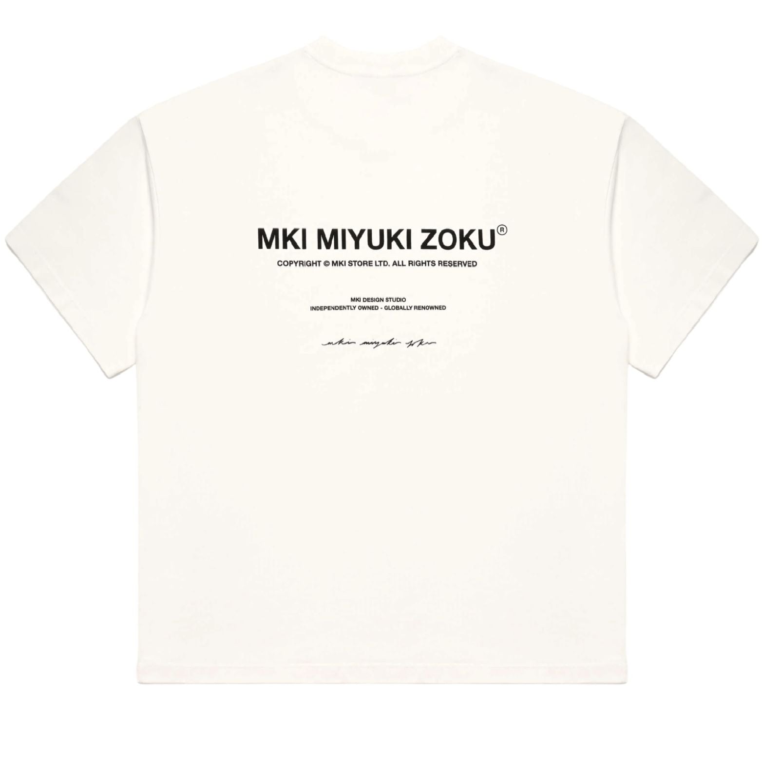 MKI Miyuki Zoku Design Studio T-shirt Wit