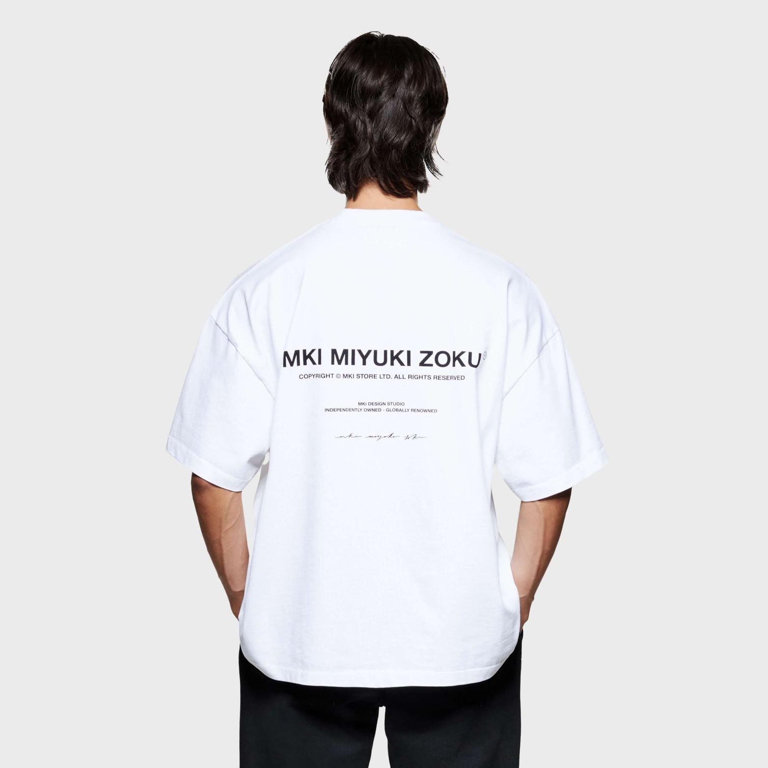 MKI Miyuki Zoku Design Studio T-shirt Wit