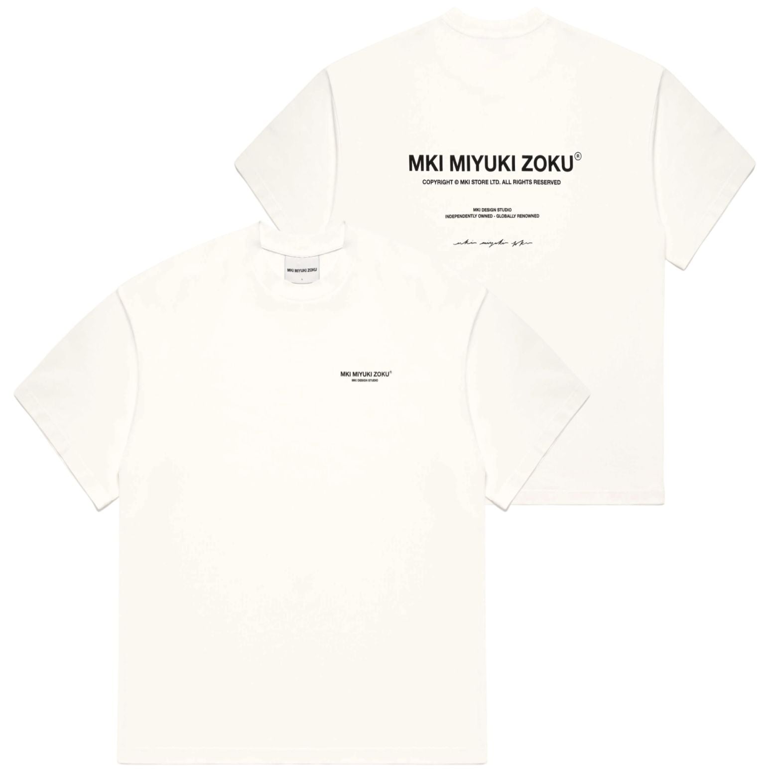 MKI Miyuki Zoku Design Studio T-shirt Wit