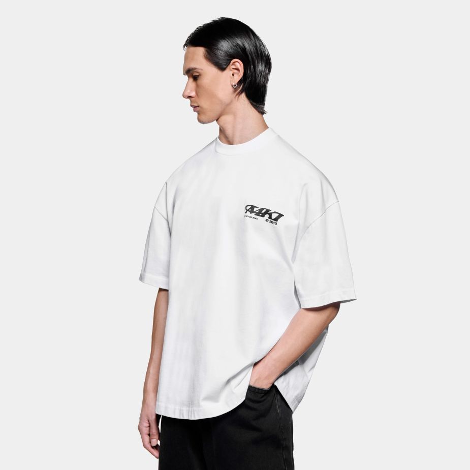 MKI Miyuki Zoku Stack T-shirt Wit