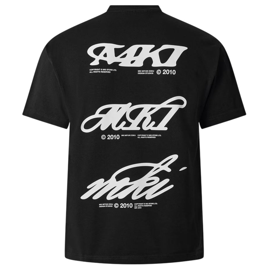 MKI Miyuki Zoku Stack T-shirt Zwart