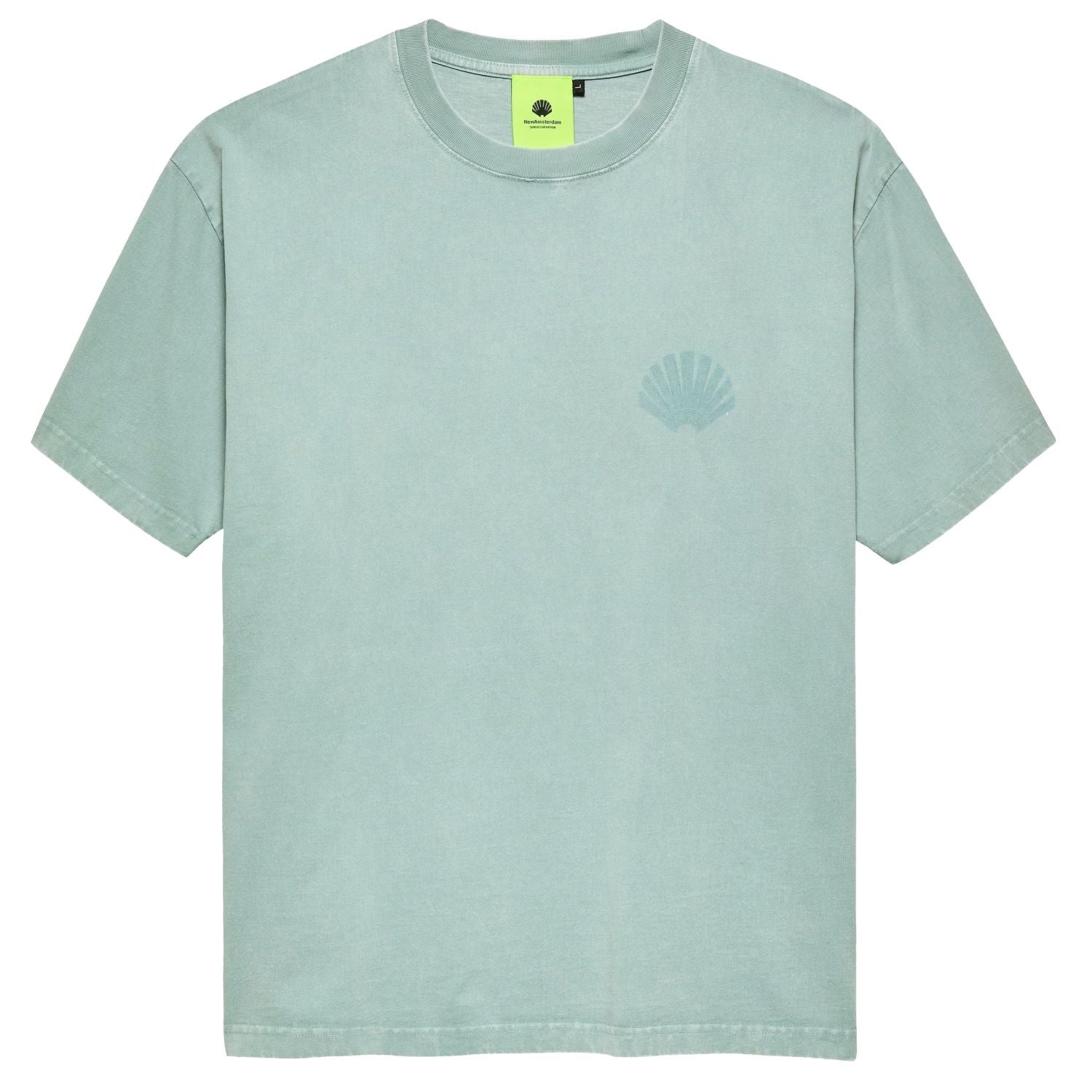 New Amsterdam Surf Association Chop T-shirt Licht Groen