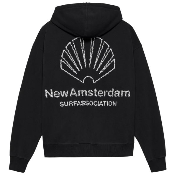 New Amsterdam Surf Association Logo Hoodie Zwart