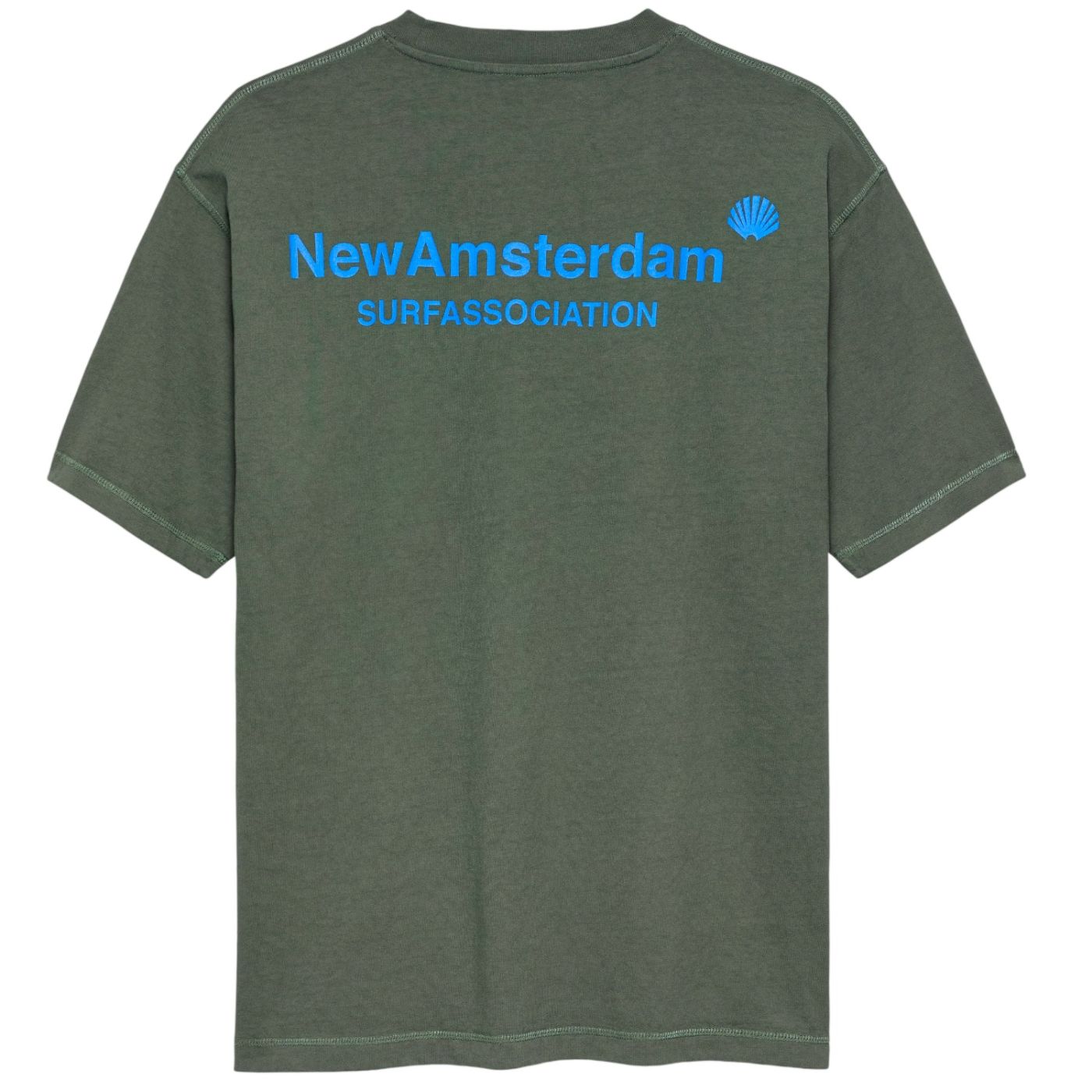 New Amsterdam Surf Association Logo T-shirt Donker Groen