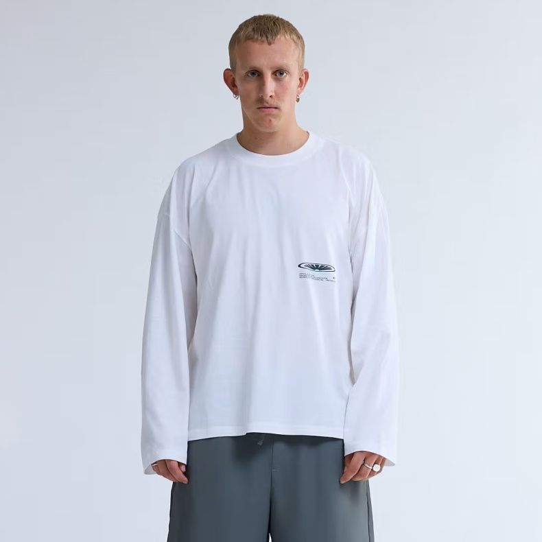 New Amsterdam Surf Association Shaper Longsleeve T-shirt Wit