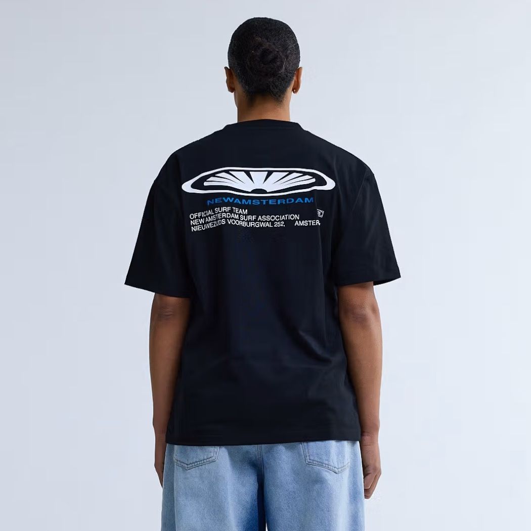 New Amsterdam Surf Association Shaper T-shirt Zwart