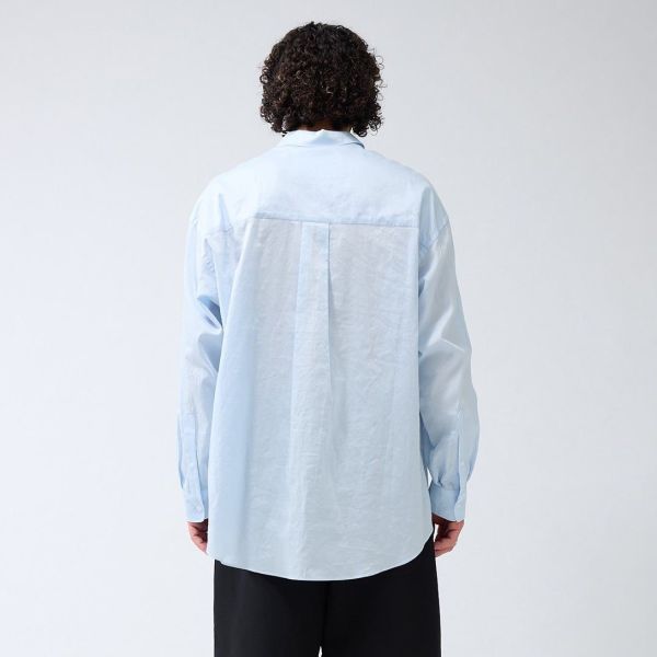 New Amsterdam Surf Association Fluid Logo Overhemd Blauw