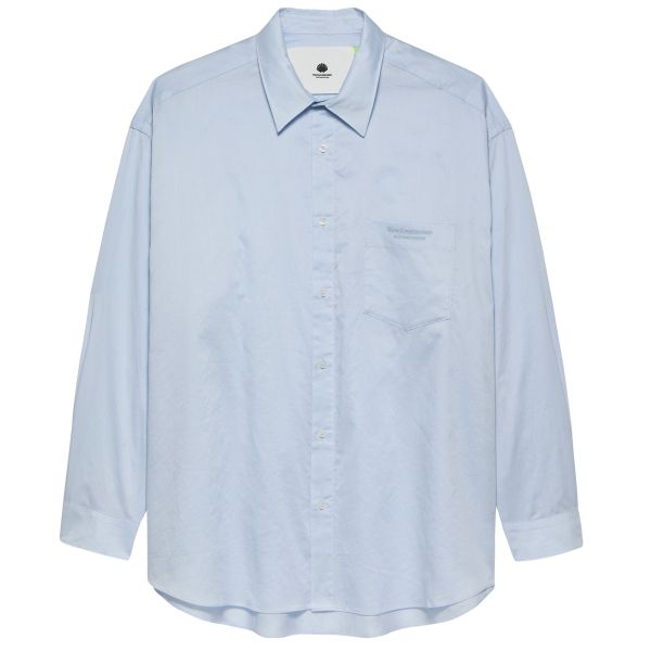 New Amsterdam Surf Association Fluid Logo Overhemd Blauw