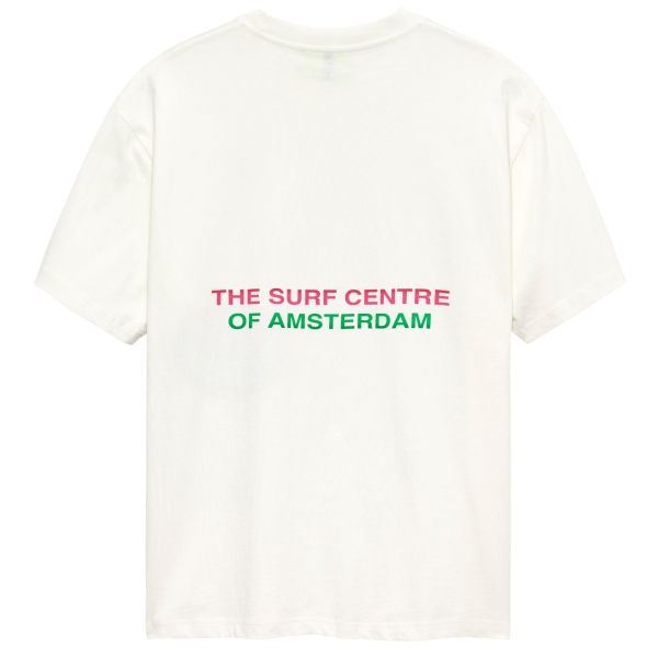 New Amsterdam Surf Association Surf Centre T-shirt Off White