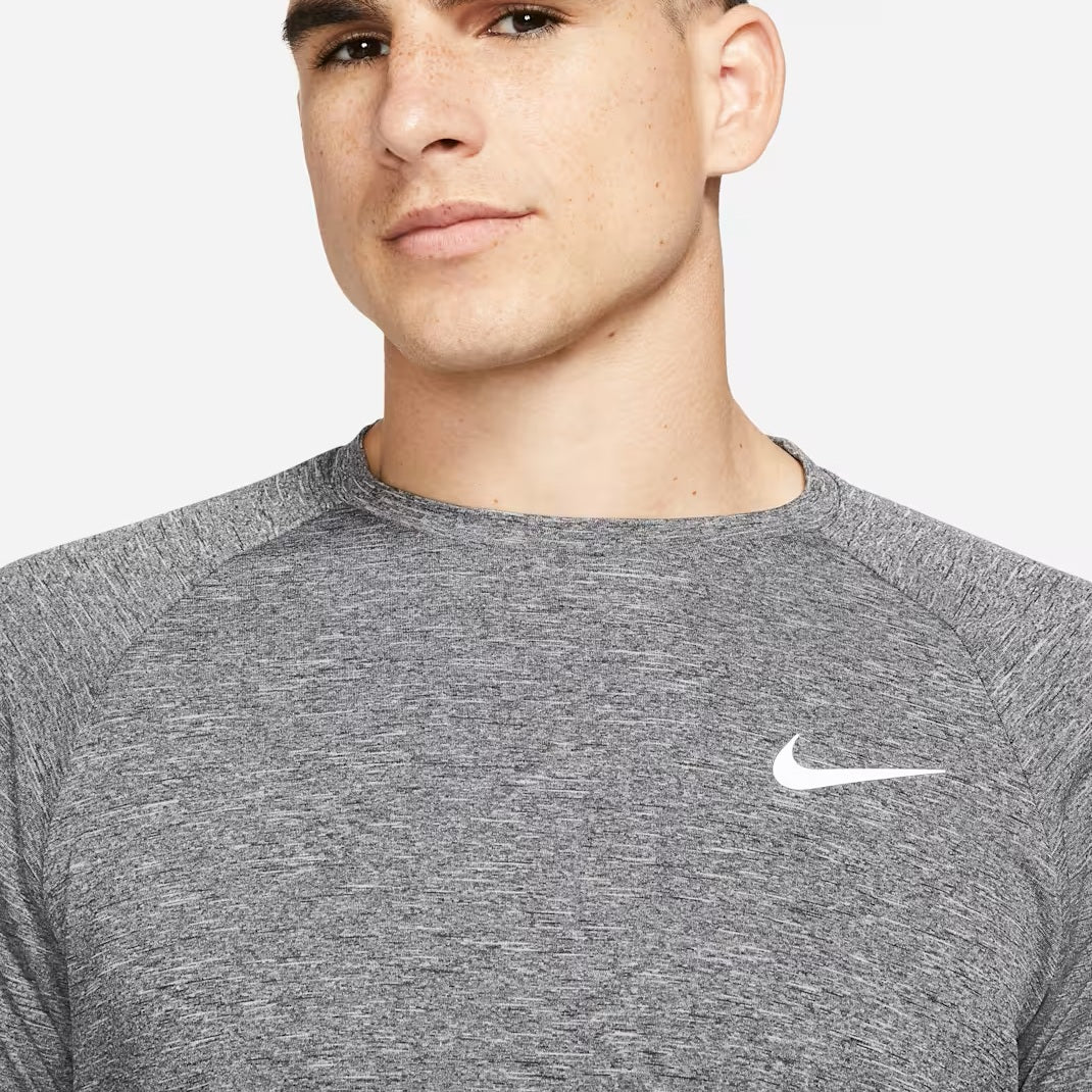 Nike Heathered Hydroguard Longsleeve T-shirt Zwart