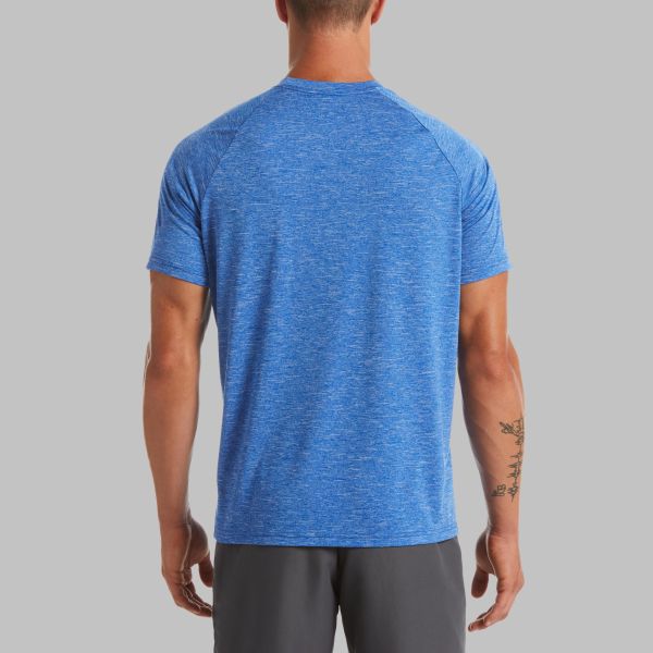 Nike Heathered Hydroguard T-shirt Blauw