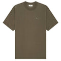 NN.07 Abel Print T-shirt Donker Groen