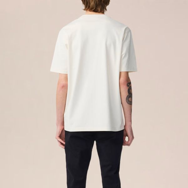 NN.07 Abel Print T-shirt Off White