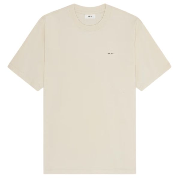 NN.07 Abel Print T-shirt Off White