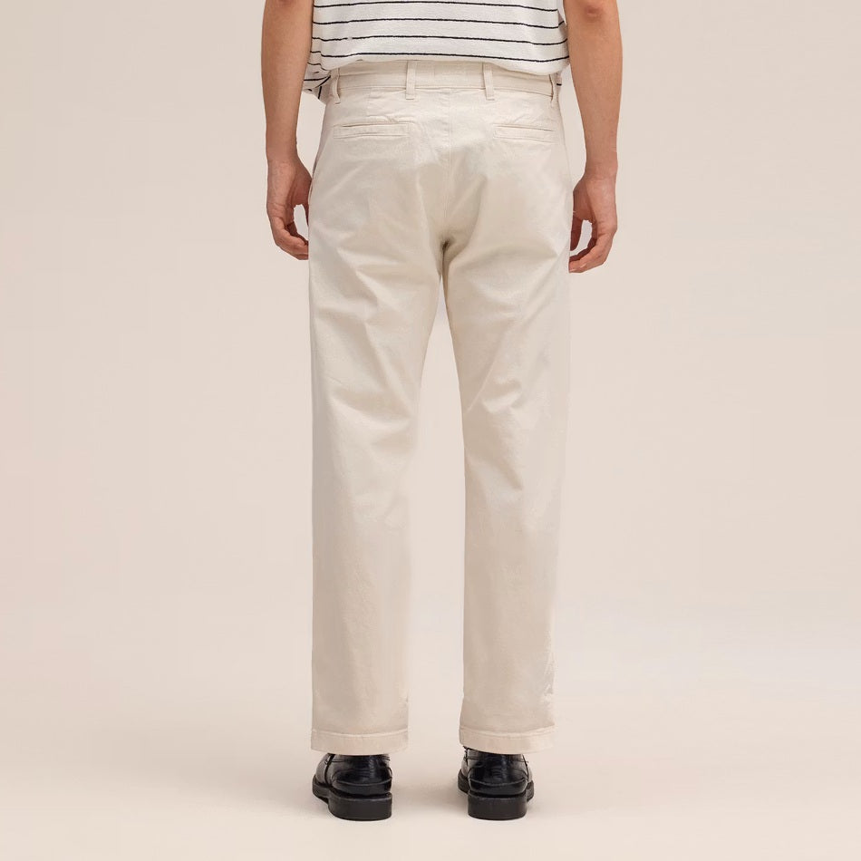 NN.07 Aden Straight Leg Chino Off White