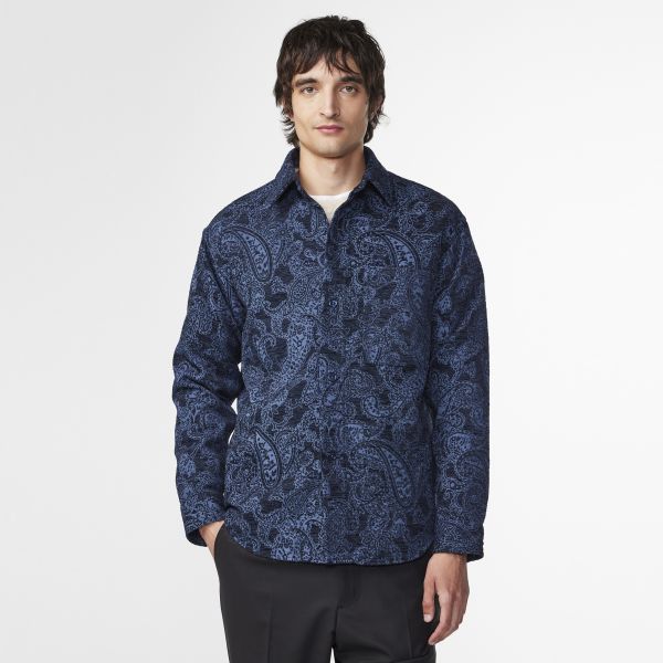 NN.07 Adwin Overshirt Navy