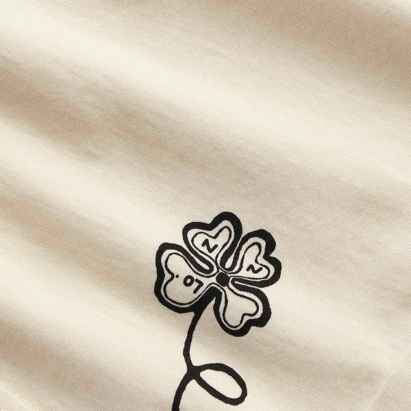 NN.07 Jett Print T-shirt Off White