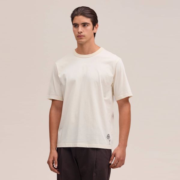 NN.07 Jett Print T-shirt Off White