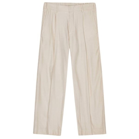 NN.07 Kay Linen Broek Off White
