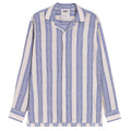 OAS Havana Viscose Overhemd Blauw/Wit