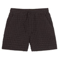 OAS Porto Waffle Korte Broek Zwart