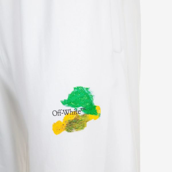 Off-White Brush Arrow Trainingsbroek Wit