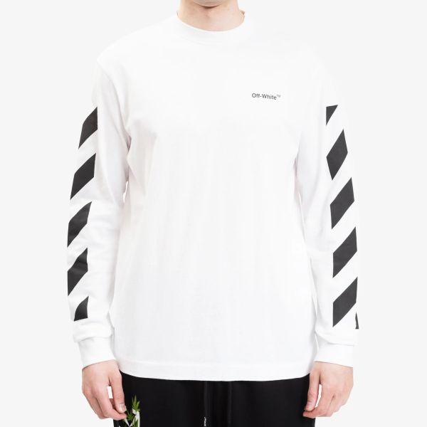 Off White Diagonal Helvetica Over Sweater Wit