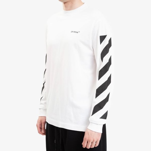Off White Diagonal Helvetica Over Sweater Wit