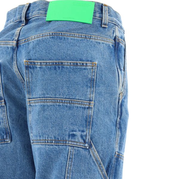 Off-White Flare Carpenter Jeans Blauw