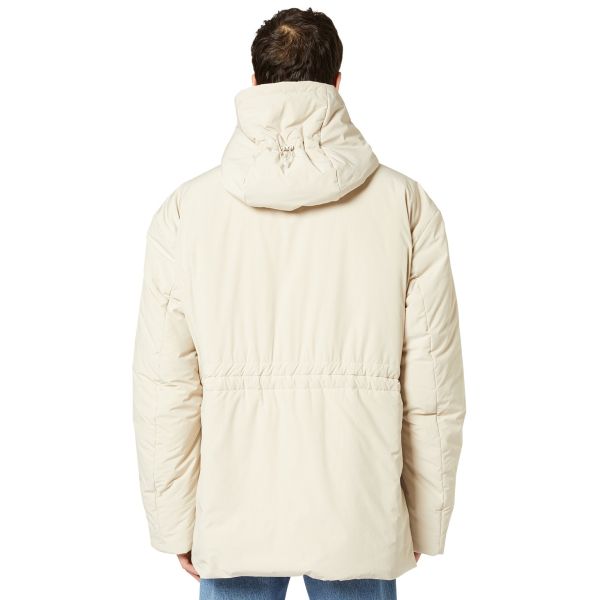 Off-White Patch Peach Padded Puffer Beige