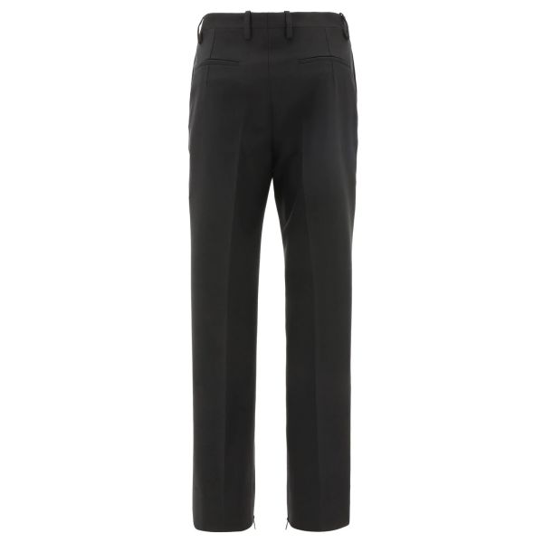 Off-White Techdrill Slim Zip Broek Zwart