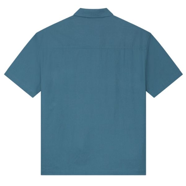 Olaf Cotton Linen Overhemd Blauw