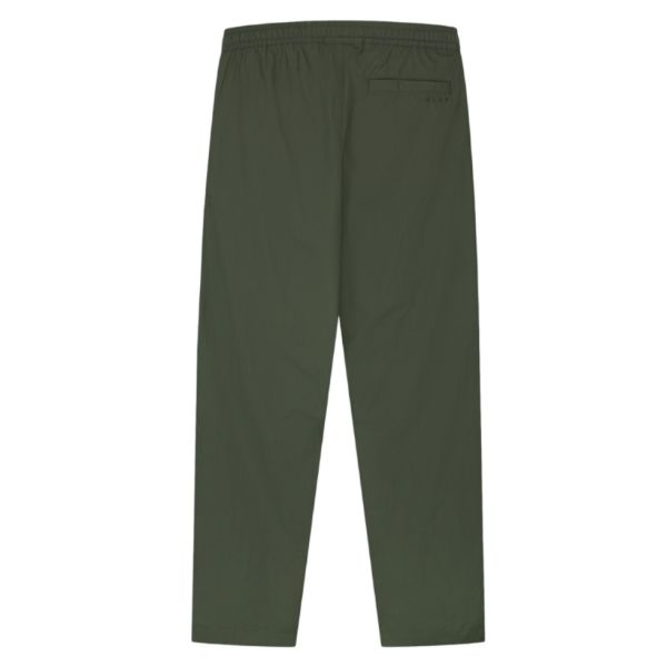 Olaf Crinkle Nylon Trainingsbroek Donker Groen