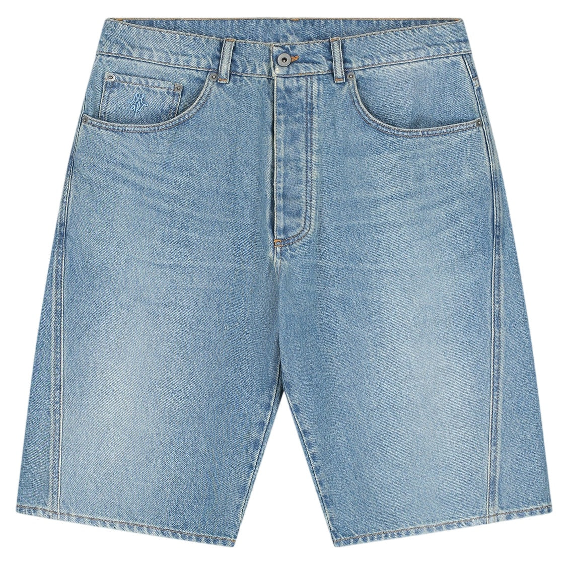 Olaf Denim Korte Broek Blauw