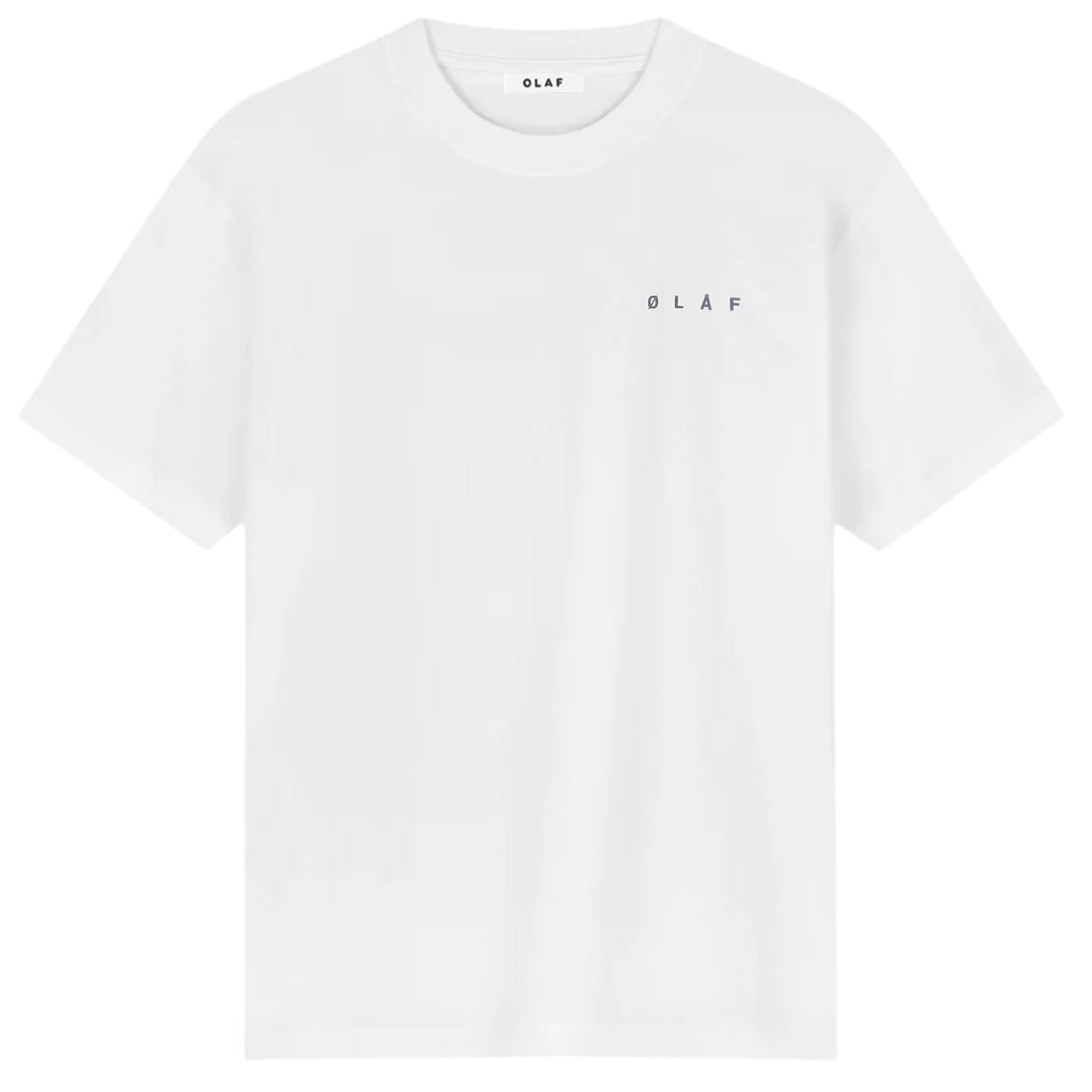 Olaf Dotted Face T-shirt Wit