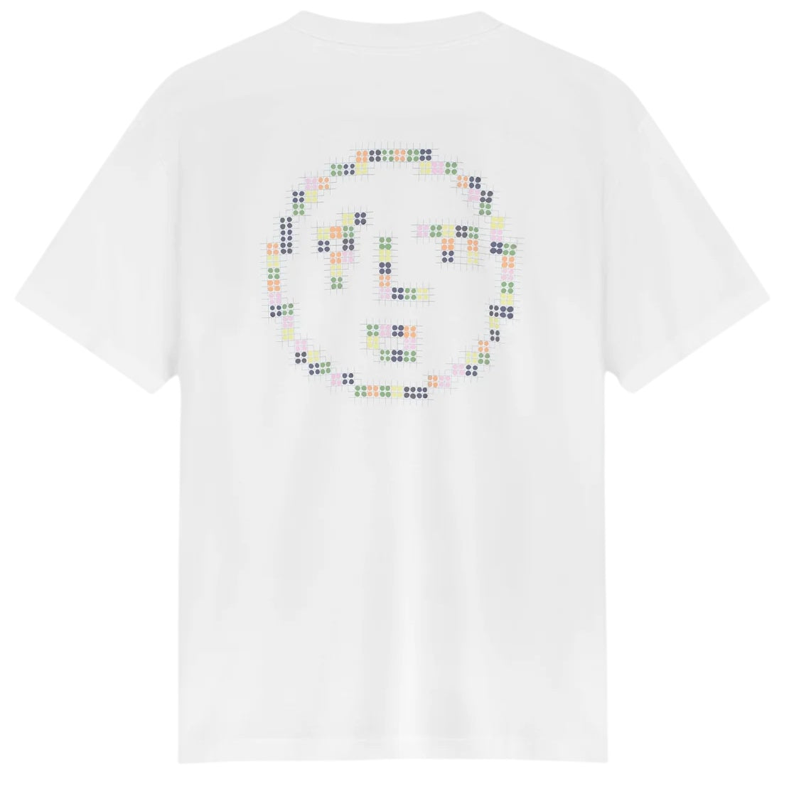 Olaf Dotted Face T-shirt Wit
