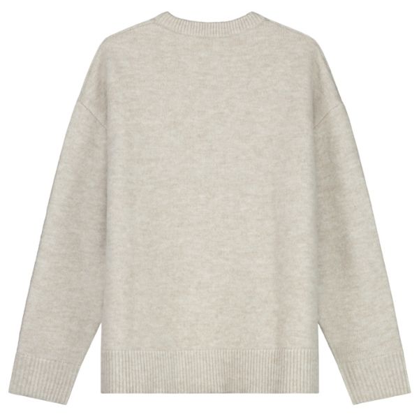 Olaf Drift Knitted Sweater Off White