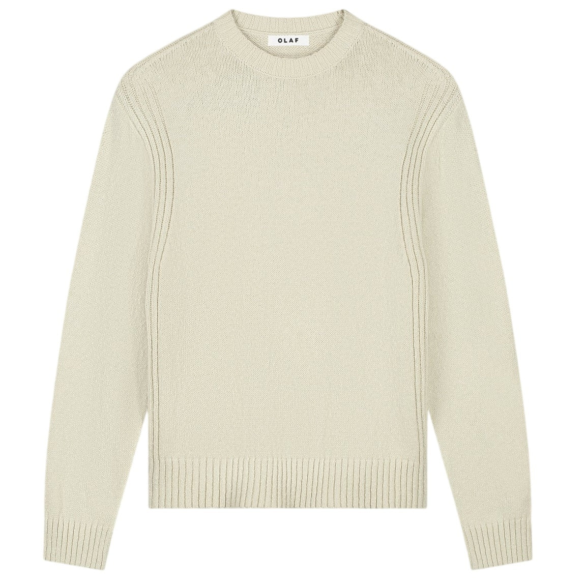 Olaf Essential Knitted Sweater Off White